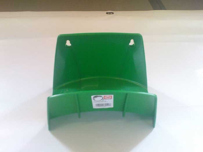 Schlauchhalter Kunststoff mit Schrauben für ca 25m 1/2" Schlauch